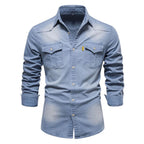 Kilian | Camicia in Denim di Cotone di Alta Qualità