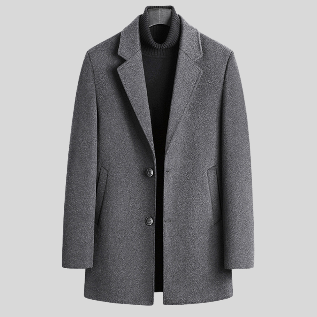 Giuliano | Cappotto Classico in Lana Premium