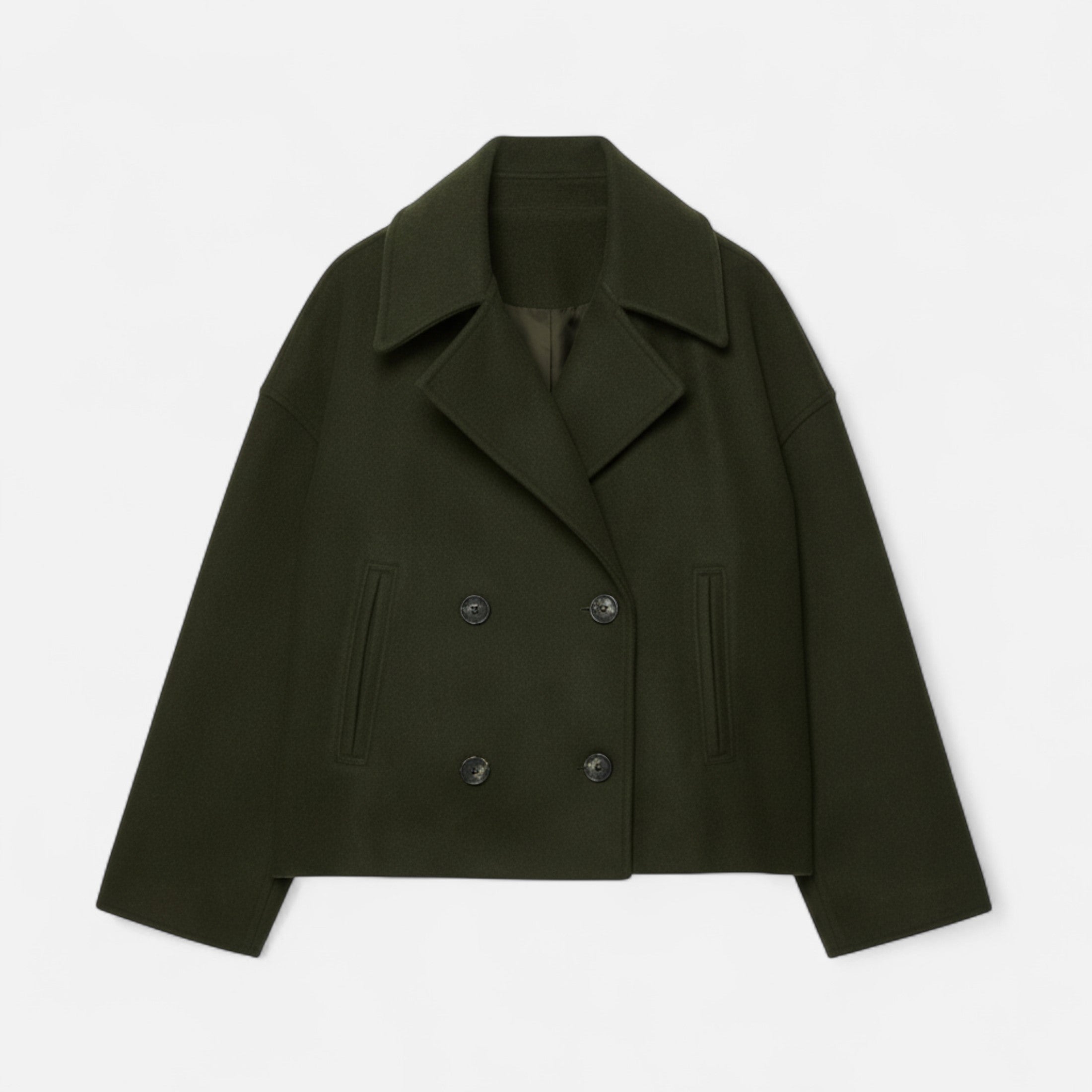 Cappotto Oversize – Tessuto Leggero – Stile Urbano Moderno