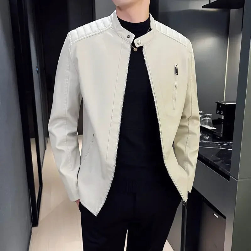 Fabrizio | Giacca in pelle elegante