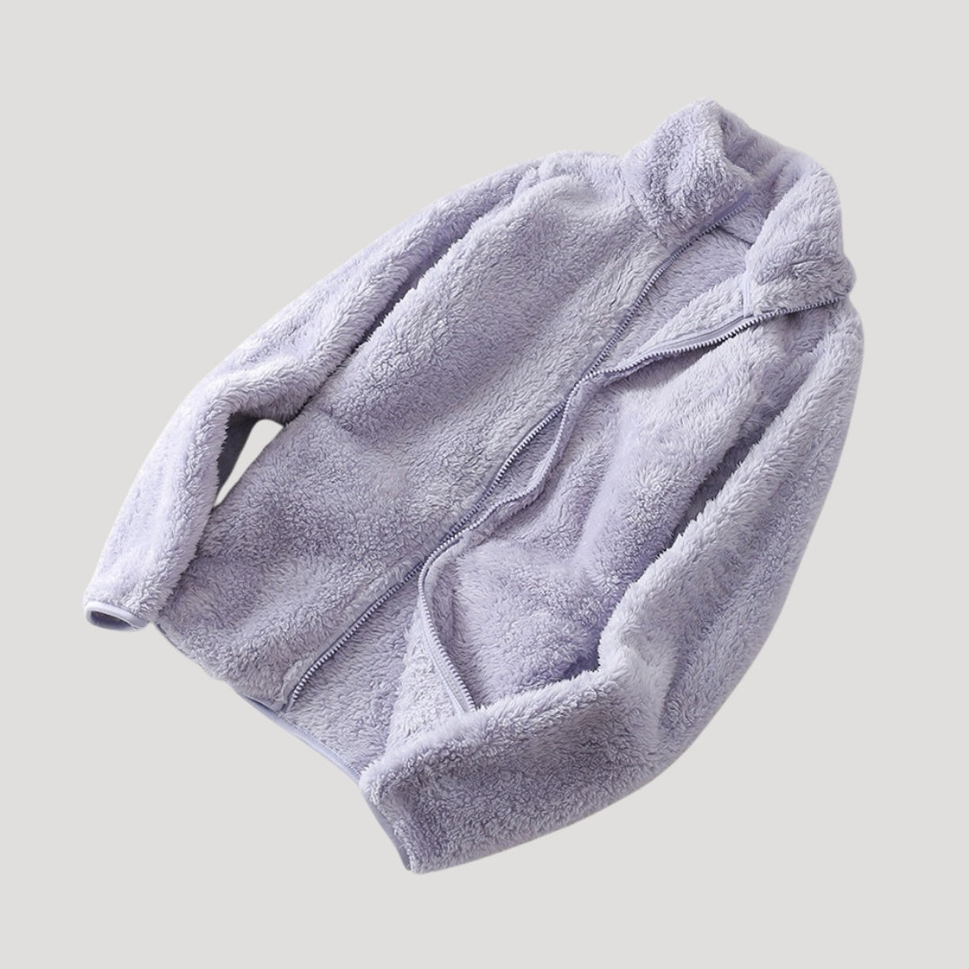 Giacca in Pile – Texture Ultra-Soffice – Comfort Invernale Casual