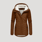 Parka Invernale Jasirada – Giacca con Cappuccio Foderata in Pile