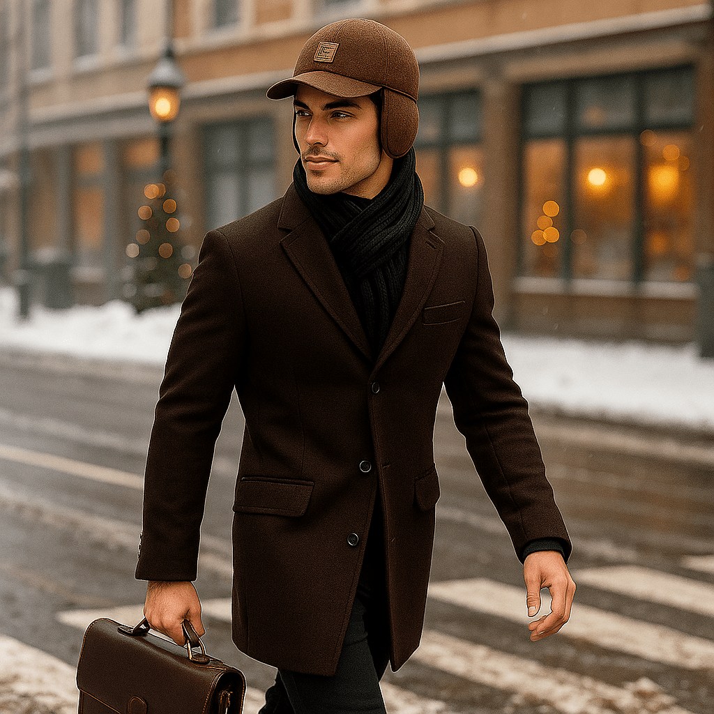 Cappello Invernale Caldo - Protezione Orecchie - Foderato in Pile