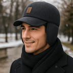 Cappello Invernale Caldo - Protezione Orecchie - Foderato in Pile