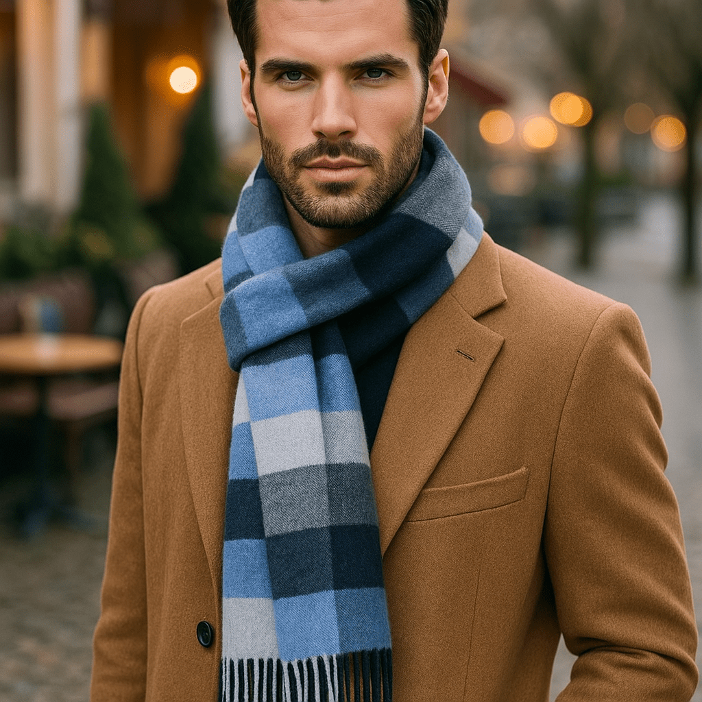 Sciarpa Lana di Lusso - Calda - Morbida - Elegante - Inverno