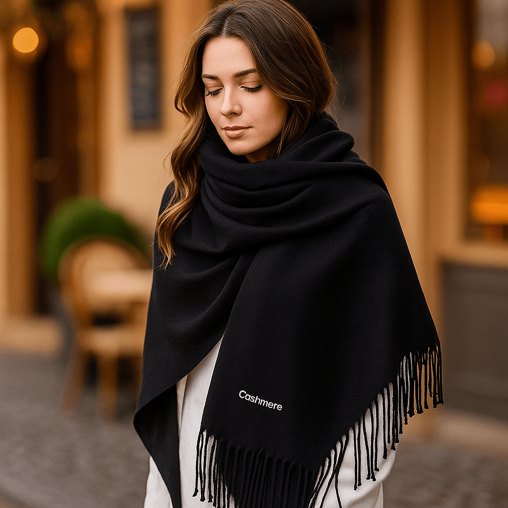 LuxeSoft - Sciarpa di Cashmere - Elegante e Morbida