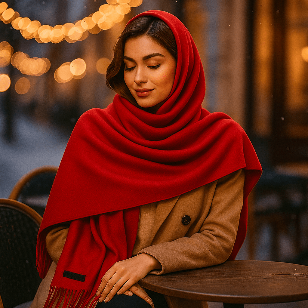 LuxeSoft - Sciarpa di Cashmere - Elegante e Morbida