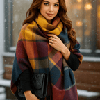 Sciarpa Oversize in Misto Cashmere - Morbidezza - Eleganza