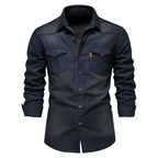 Kilian | Camicia in Denim di Cotone di Alta Qualità